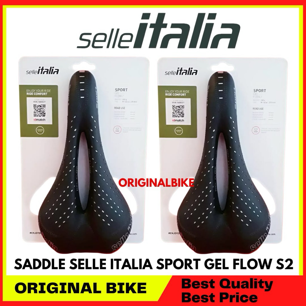 Saddle Sepeda SelleItalia Sport Gell Flow S2