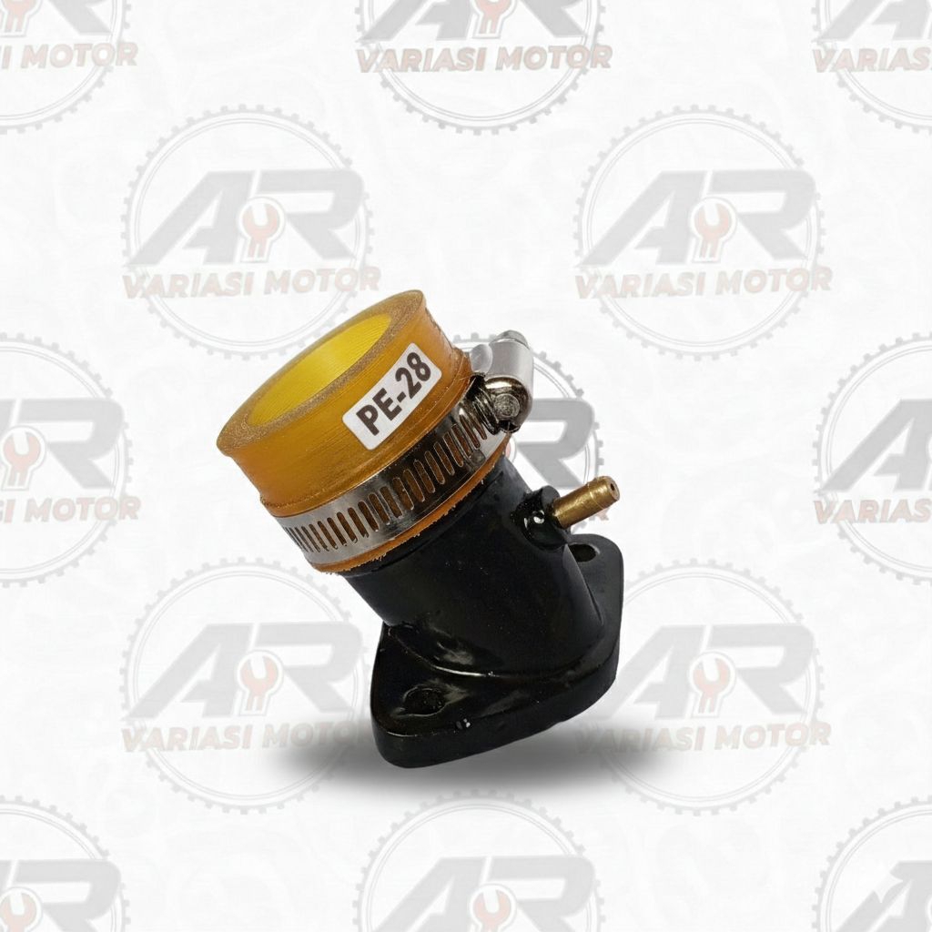 Manifold Intake MX Hitam PE 28_Manipol MX PE 28 Warna Hitam
