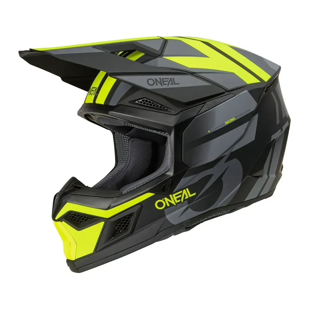 HELM ONEAL 3 SERIES GREY NEON YELLOW 2026 HELM CROSS ONEAL 3 SRIES GREY NEON YELLOW 2026 HELM OFFROA
