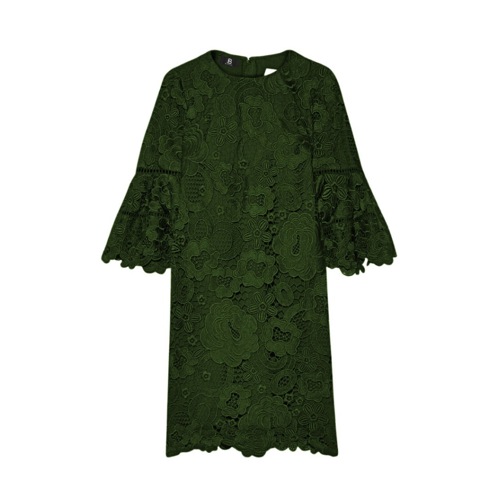 PRA BATIK Kebaya Tunik Hijau Botol