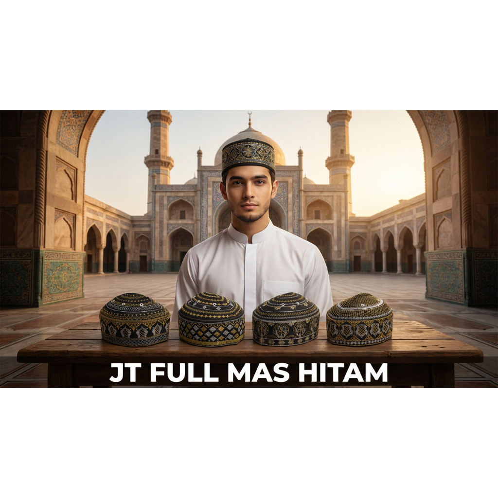 PECI HAJI JT FULL MAS HITAM / PECI HAJI JT / PECI DEWASA