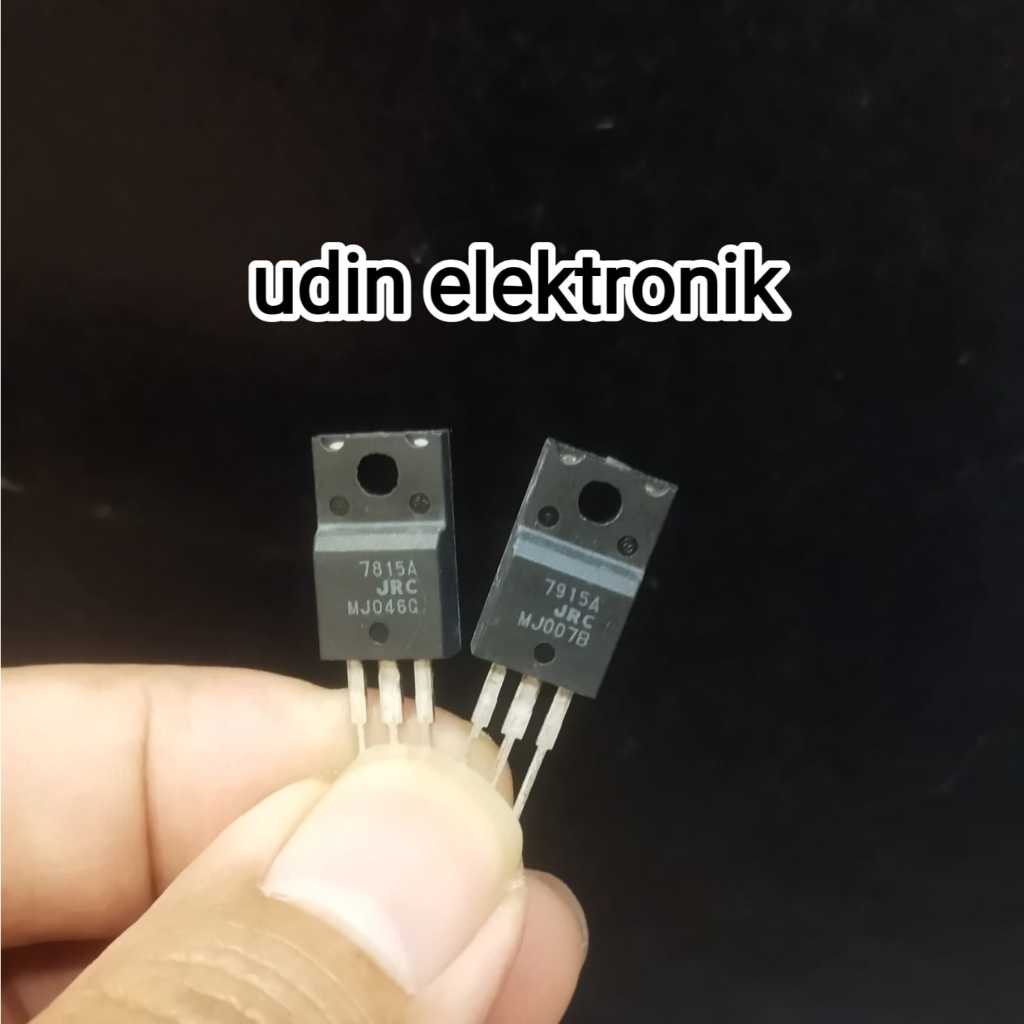 (1 SET) IC REGULATOR JRC7815 JRC7915 ORIGINAL NEC JRC 7815A 7915A