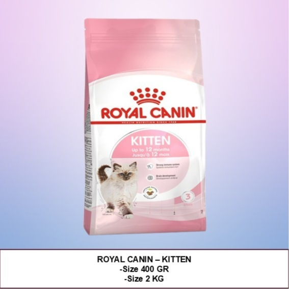 ( ROYAL CANIN KITTEN ) / ROYAL CANIN / MAKANAN KUCING / CAT FOOD / PET FOOD