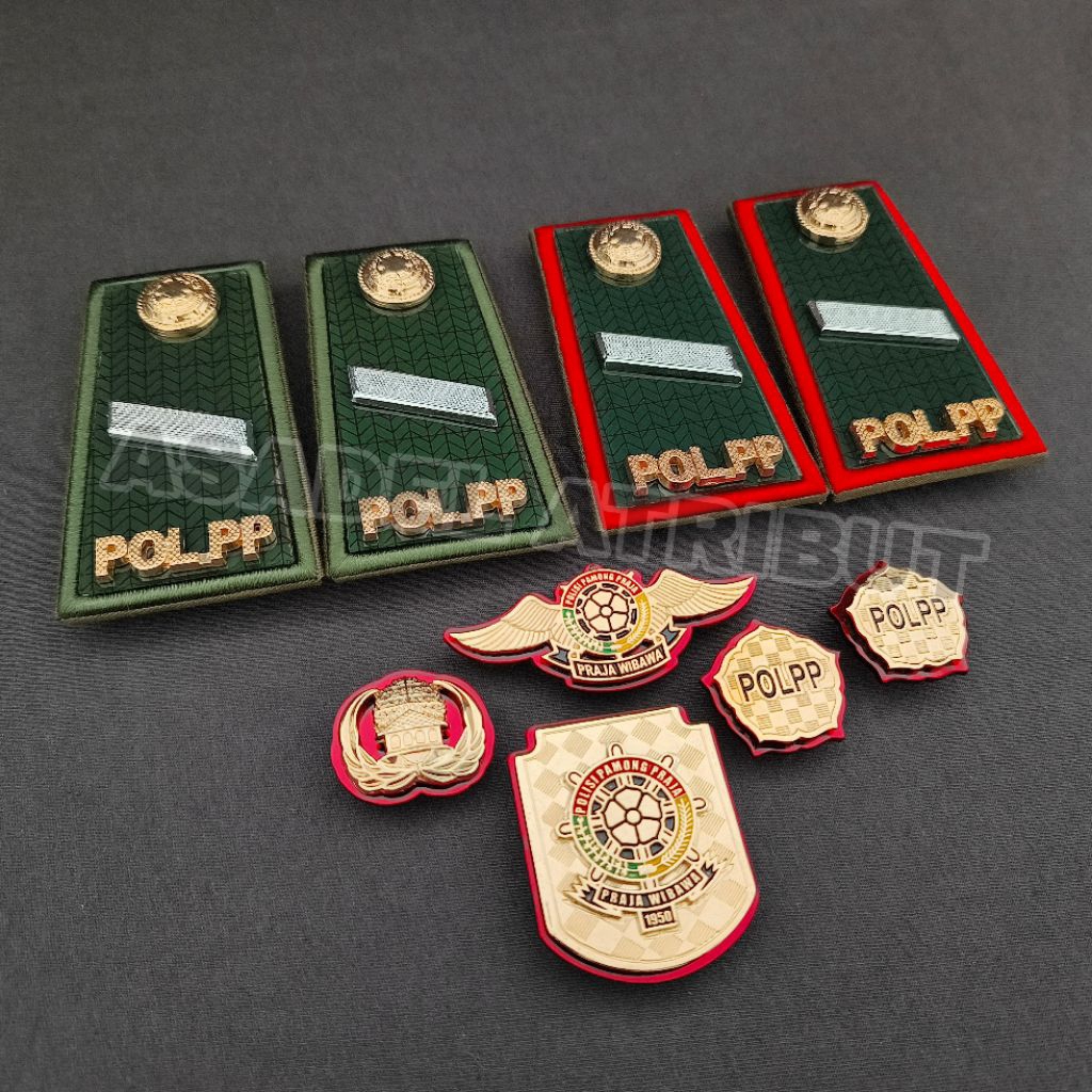 PAKET ATRIBUT SATPOL PP PANGKAT 2A PREMIUM / PAKET ATRIBUT POL PP PANGKAT 2A PREMIUM / PANGKAT SATPO