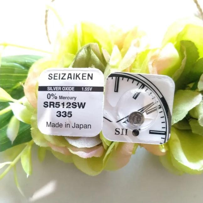 SEIZAIKEN Baterai SR512SW Original Jepang 100% Silver Oxide Tanpa Mercury
