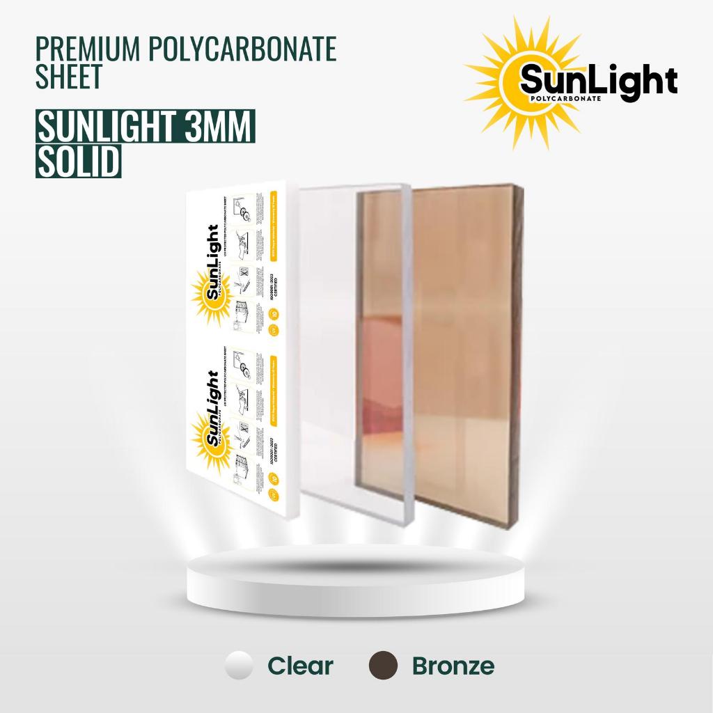 SUNLIGHT ATAP POLYCARBONATE SOLID 3MM - ROLL