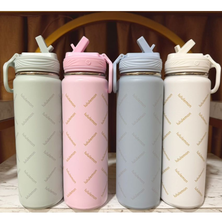 TUMBLER LULULEMON BACK TO LIFE 24OZ STRAW LID DRINK BOTTLE