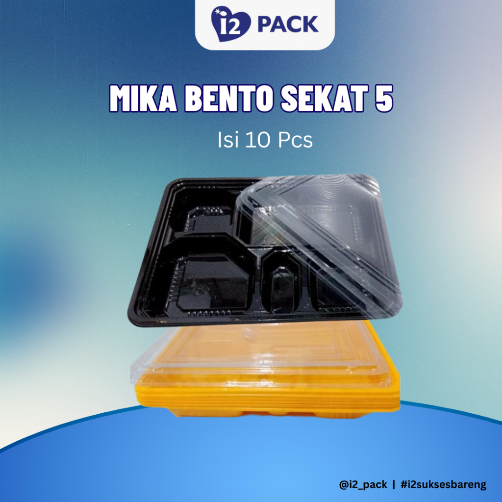 Mika Bento Sekat 5 / Tray Mika Bento Sekat 5