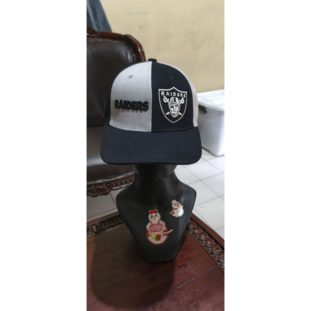 TOPI  RAIDERS CAPS BY REEBOK ORIGINAL