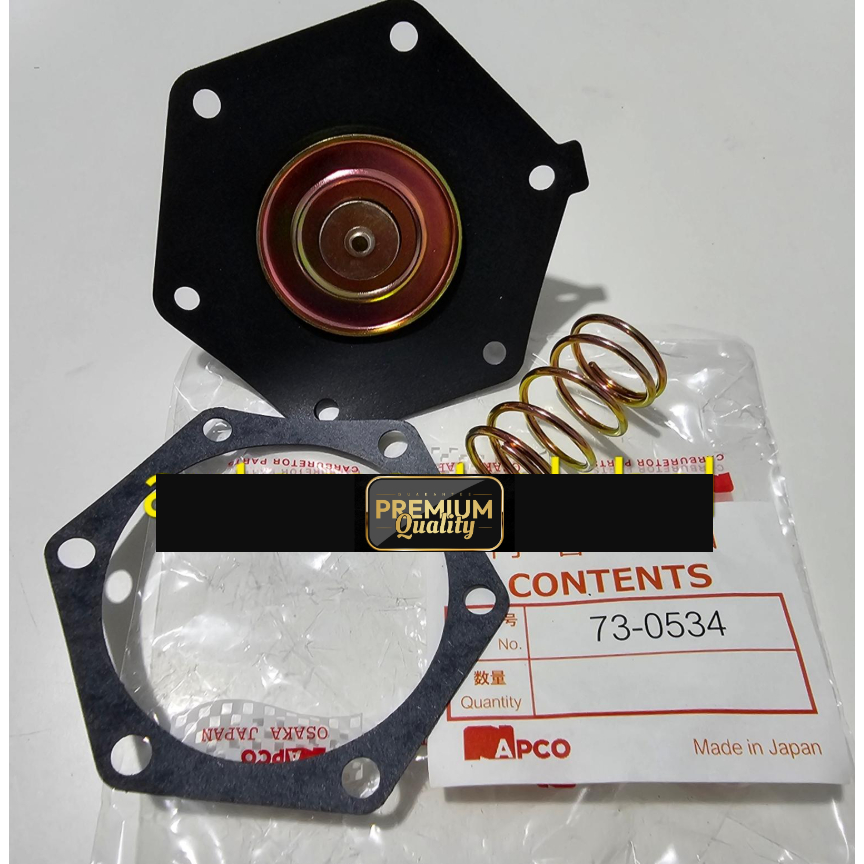diagram daun atau membran pompa bensin untuk mobil Jimny katana sj410 napco japan - asli japan