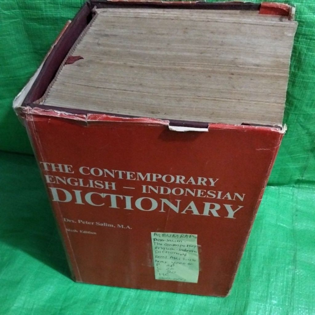 Peter Salim - the contenporary : english - Indonesian Dictionary(HC)
