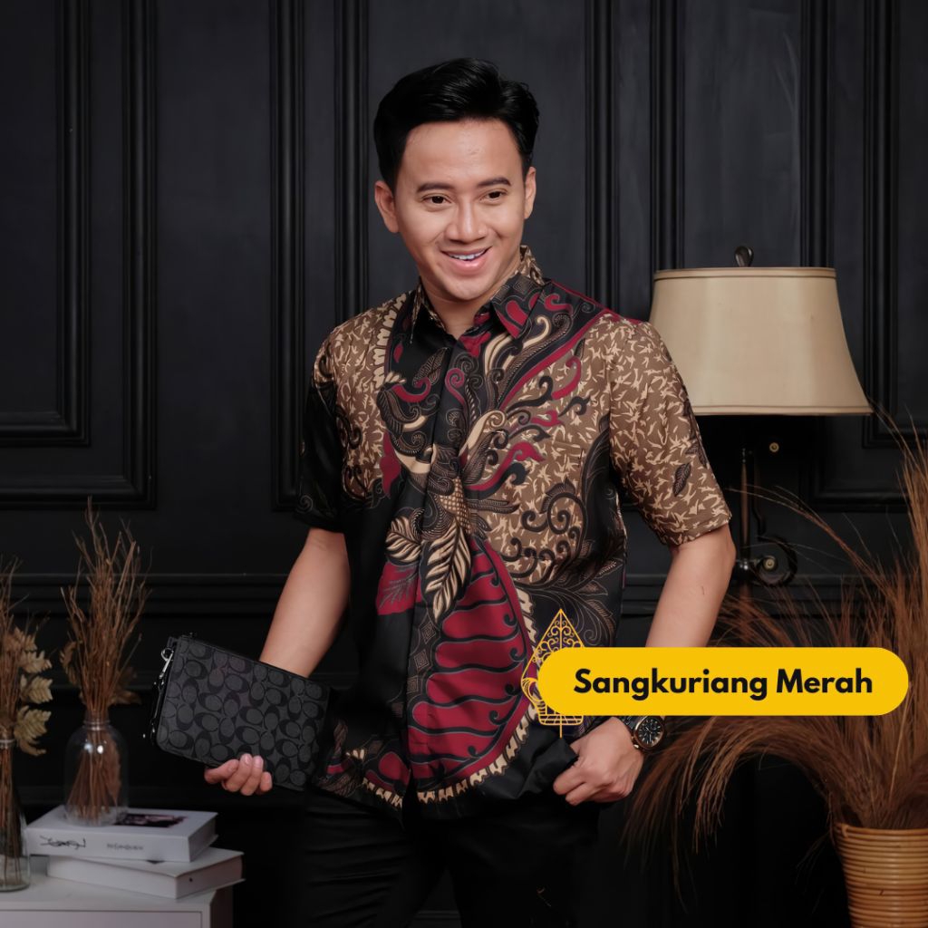 kemeja lengan pendek batik modern