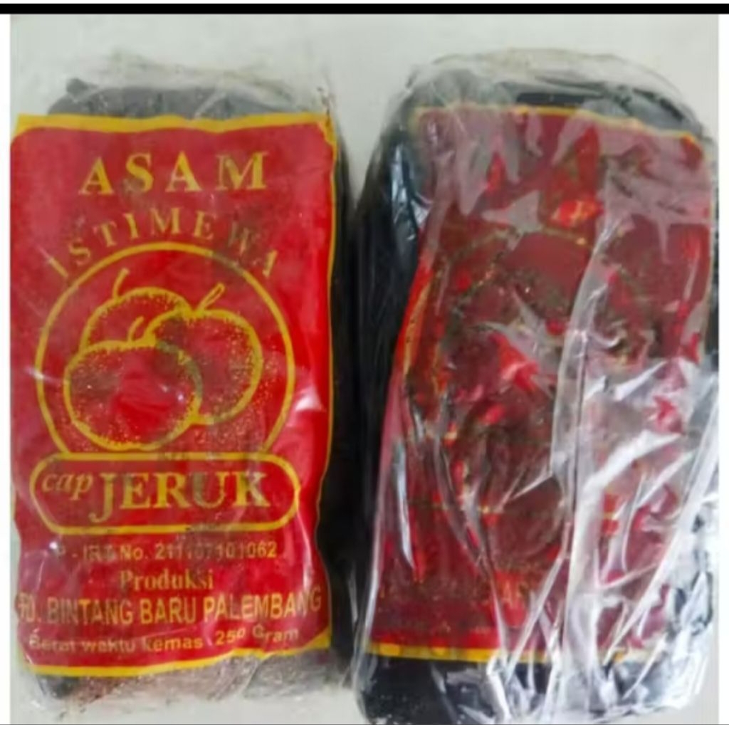 asam Jawa cap jeruk kemasan 200 gr