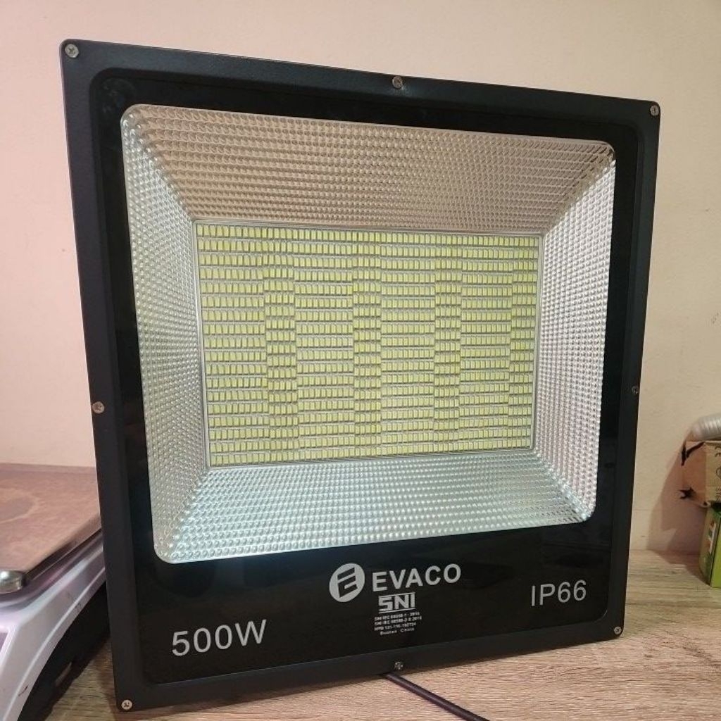 EVACO EA 601 LAMPU SOROT LED 500W / LED TEMBAK 500 WATT EVACO