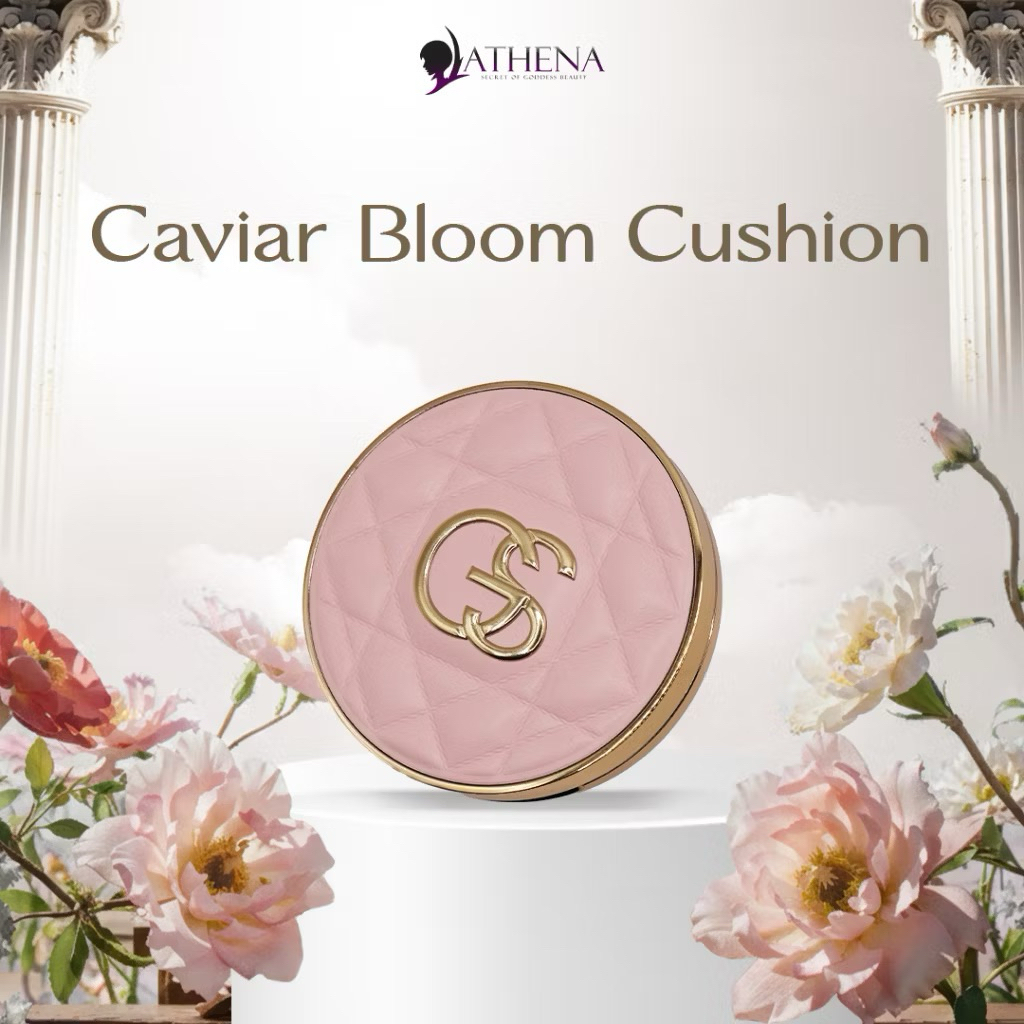 Goddesskin by Athena - Caviar Bloom Cushion