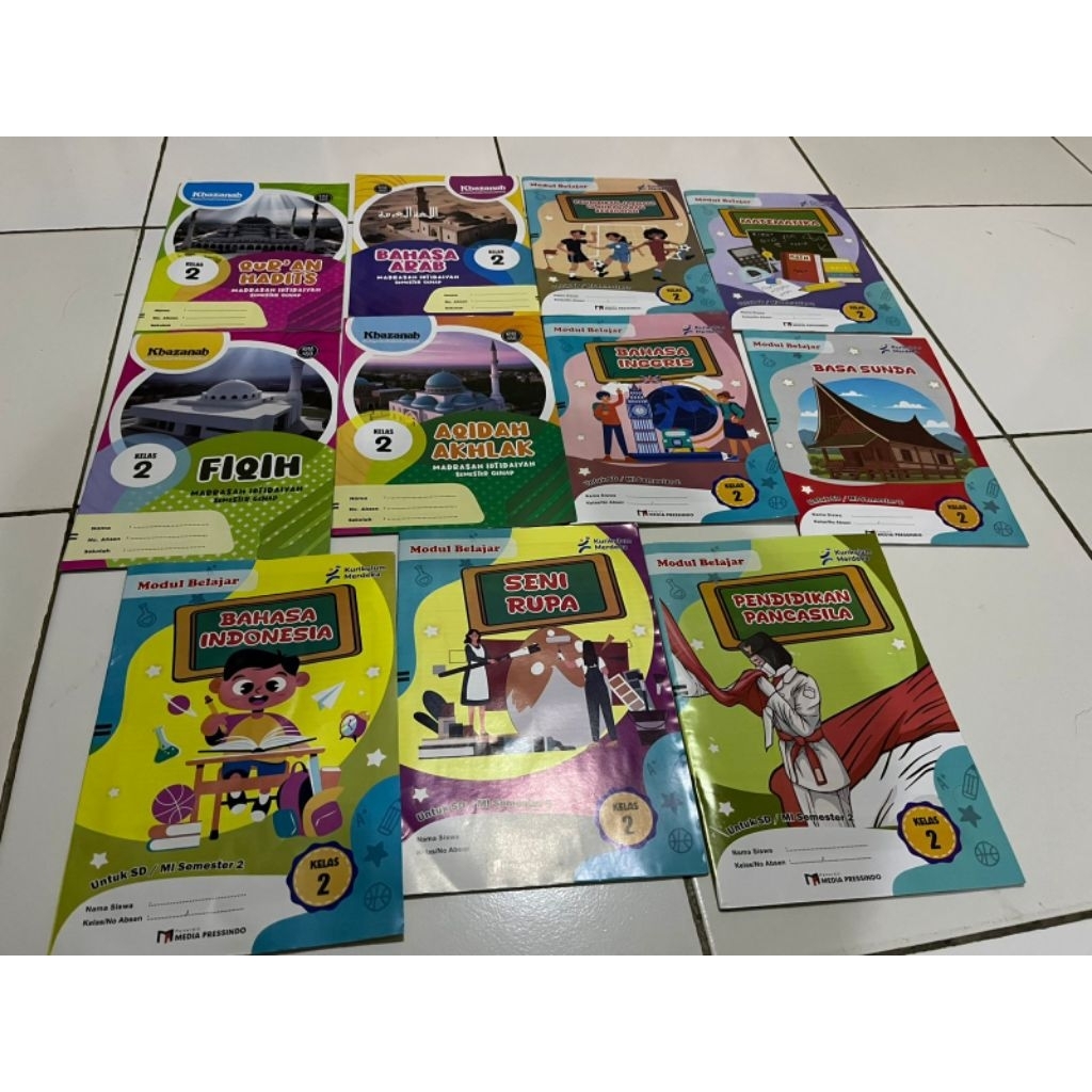 Buku LKS SD/MI Kelas 1 sampai Kelas 6