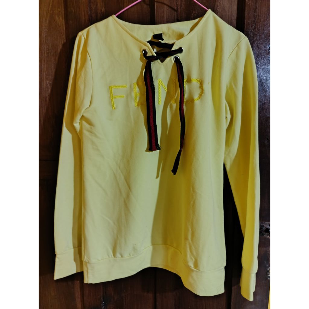 PL Baju Long sleeve Tali leher [Preloved]