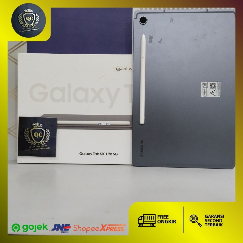 SAMSUNG GALAXY TAB S10 LITE 5G 6/128 SECOND FULLSET