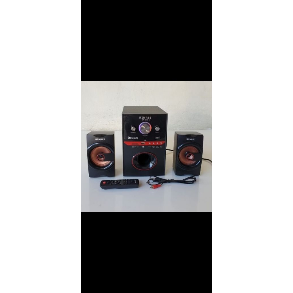 speaker bluetooth rinrei SR878E SR878N FM Radio (2 model)
