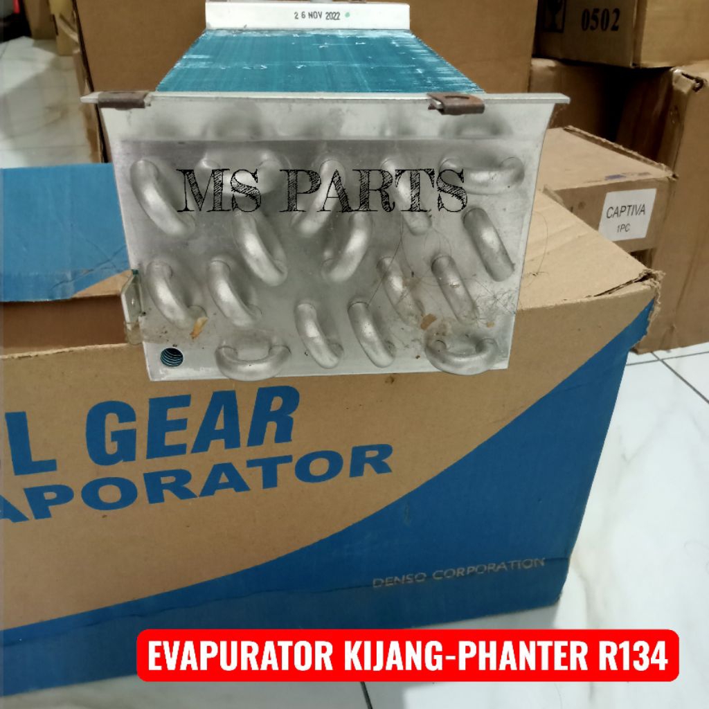 Evapurator Cooling Coil AC A3 Mobil Kijang Kapsul Kijang Super Phanter R134 Denso Coolgear Asli