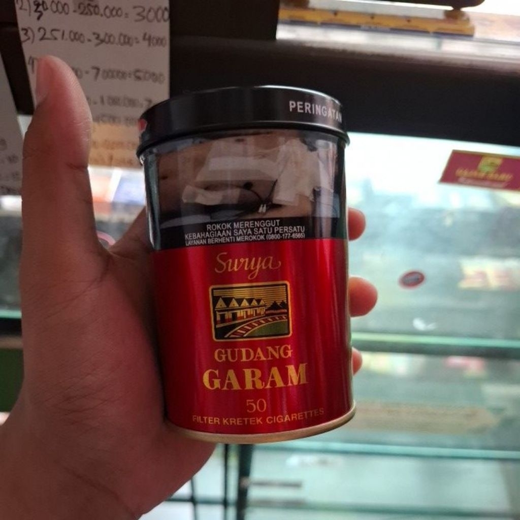 KALENG SURYA + SAMA TUTUP  BUAT KERAJINAN TANGAN