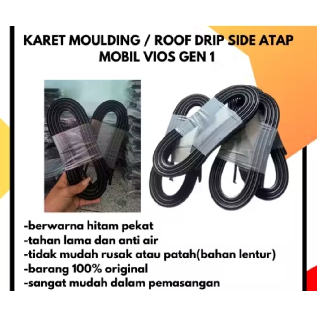 vios gen 1 2004/ karet Gabin Vios Gen 1 2004