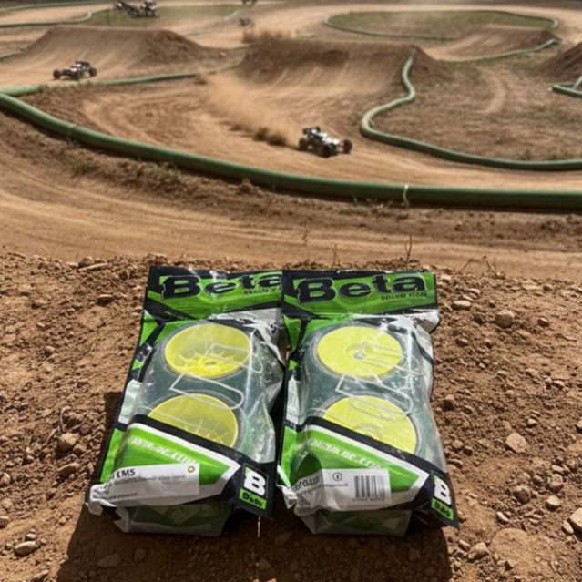 VELG RC Byggy Beta 1set 4 Velg + INer  untuk buggy 1/8 Rc hex 17mm TANPA Ban