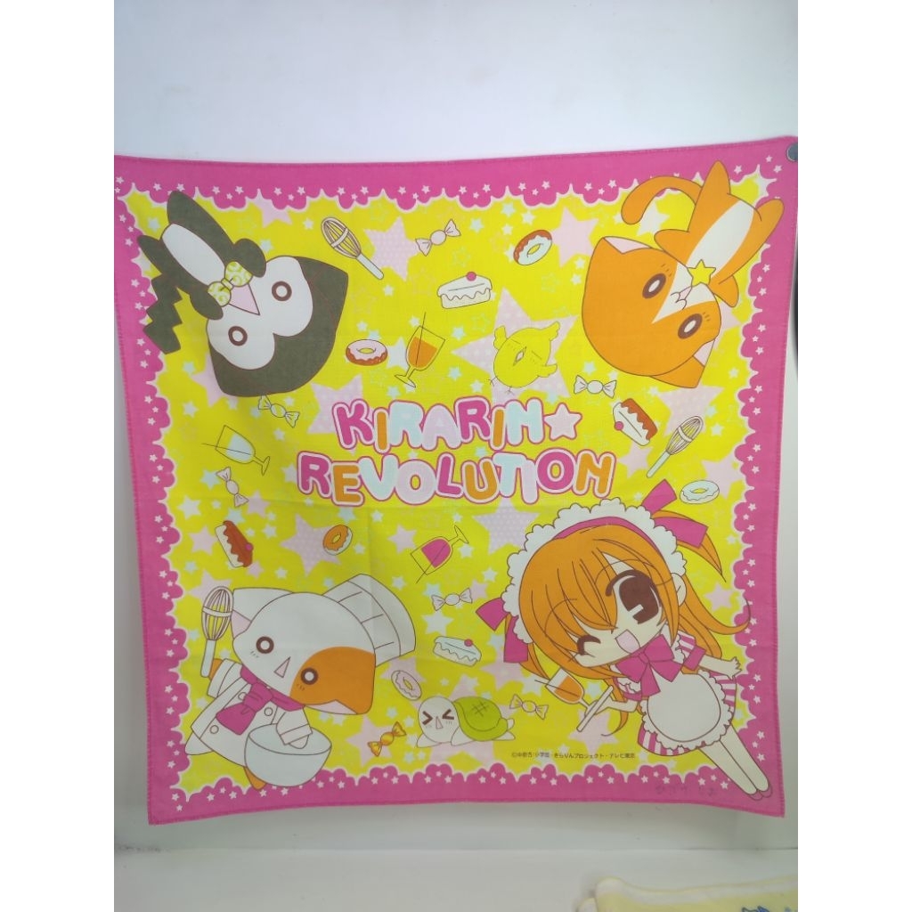 sapu tangan PL UK 40x40cm kirarin revolution anime