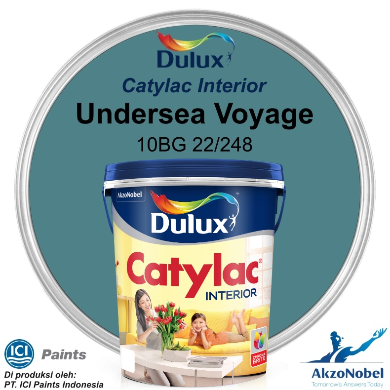 DULUX CATYLAC INTERIOR 10BG 22/248 UNDERSEA VOYAGE - 5 KG