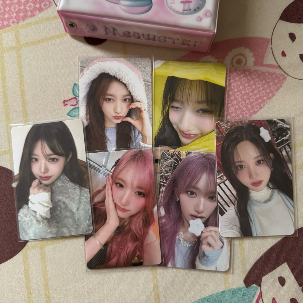 Photocard Ive Wonyoung, Leeseo, Gaeul