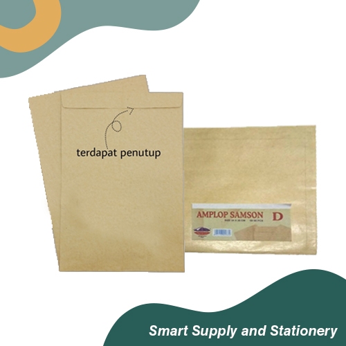 AMPLOP SAMSON D - MAP KERTAS COKLAT KRAFT