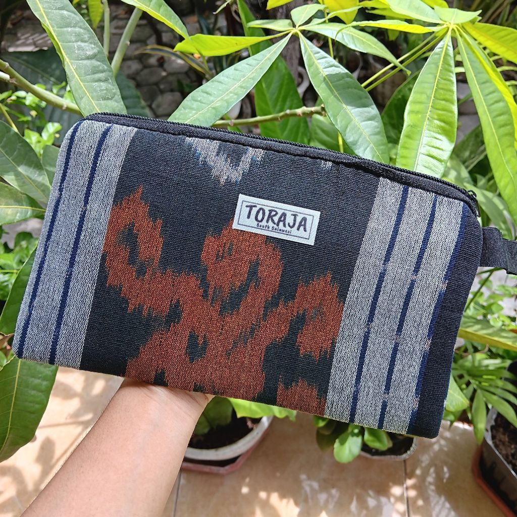 Dompet Tenun Kecil Toraja Clutch Tas Tangan Pouch