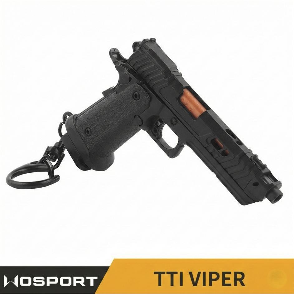 Gantungan Kunci Mobil Motor STNK- Keychain Pistol Gantungan John Wick TTI VIPER