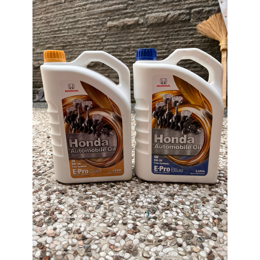 Oli orisinil mobil honda 0W-20 & 0W-40