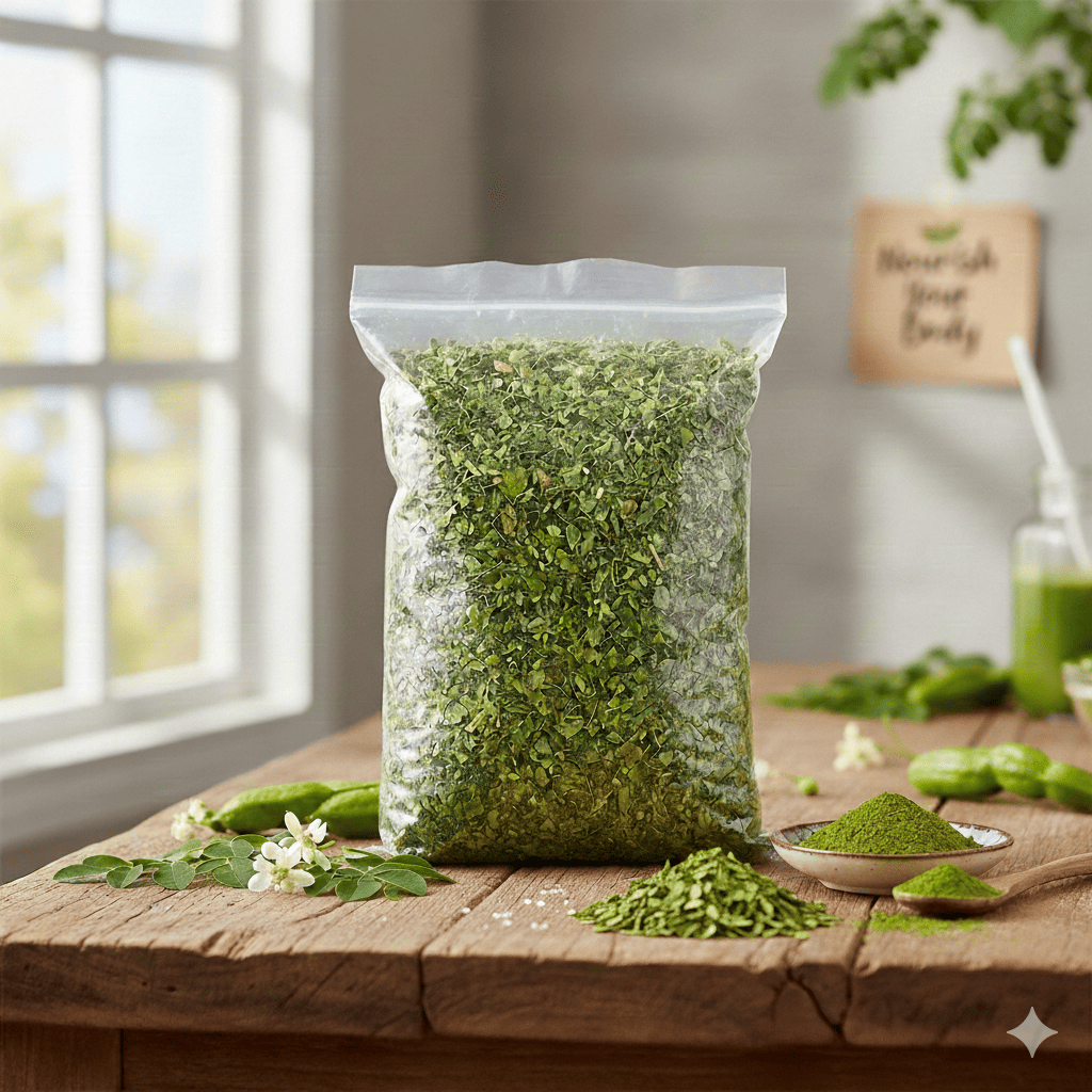 TEH DAUN KELOR KERING 100% ORGANIK