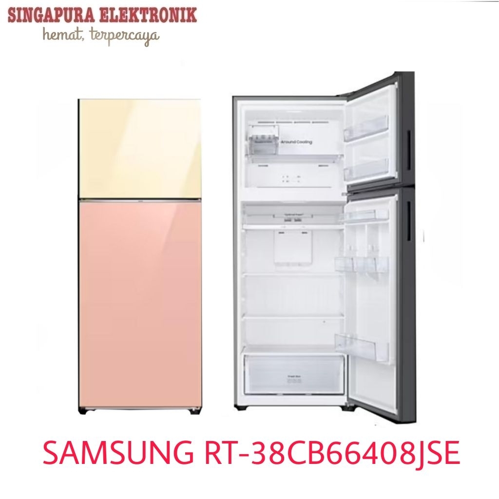 Samsung Kulkas 2 Pintu RT-38CB66408JSE