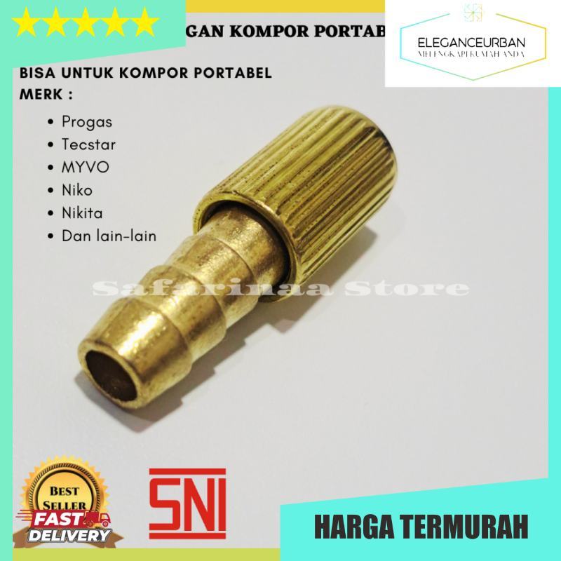 Nepel Sambungan Kompor Portable ke Tabung Gas LPG