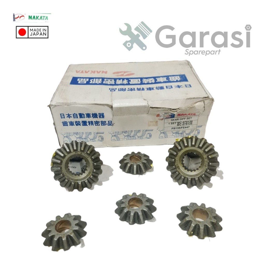 Gear Gigi Bolu PS135 Ragasa PS125 Canter Non Turbo NAKATA JAPAN Four Pinion Set ORI