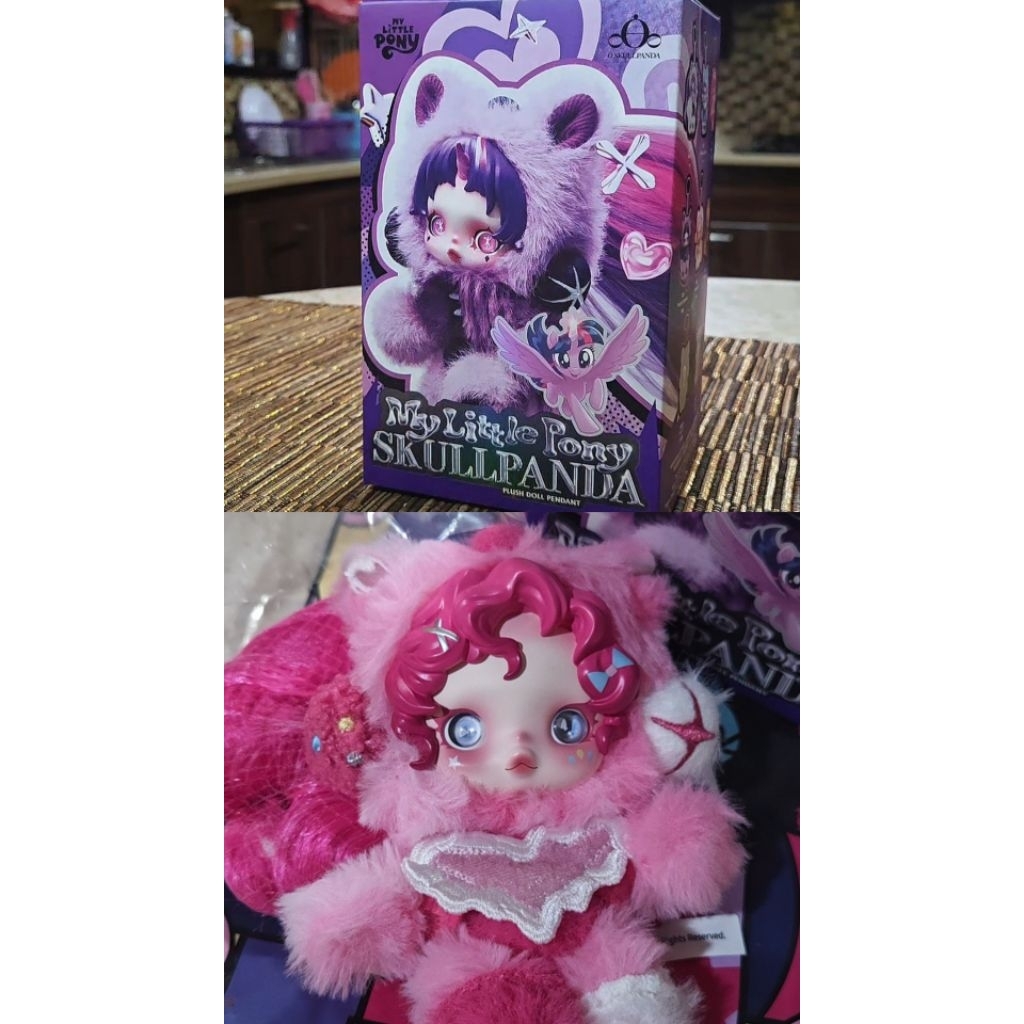 skullpanda my little pony pinkie pie