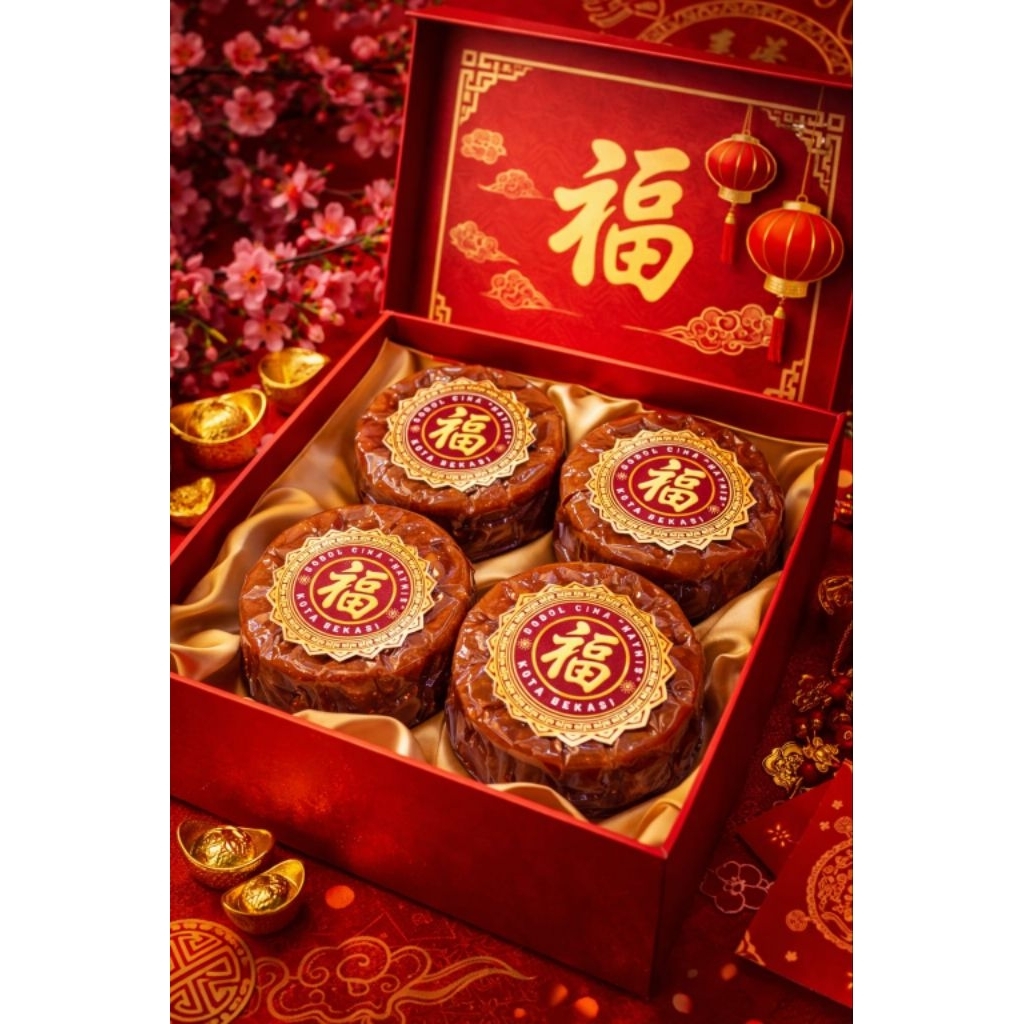 KUE KERANJANG/ DODOL CINA READY 1KG ISI 4 ISI 3 DAN 2