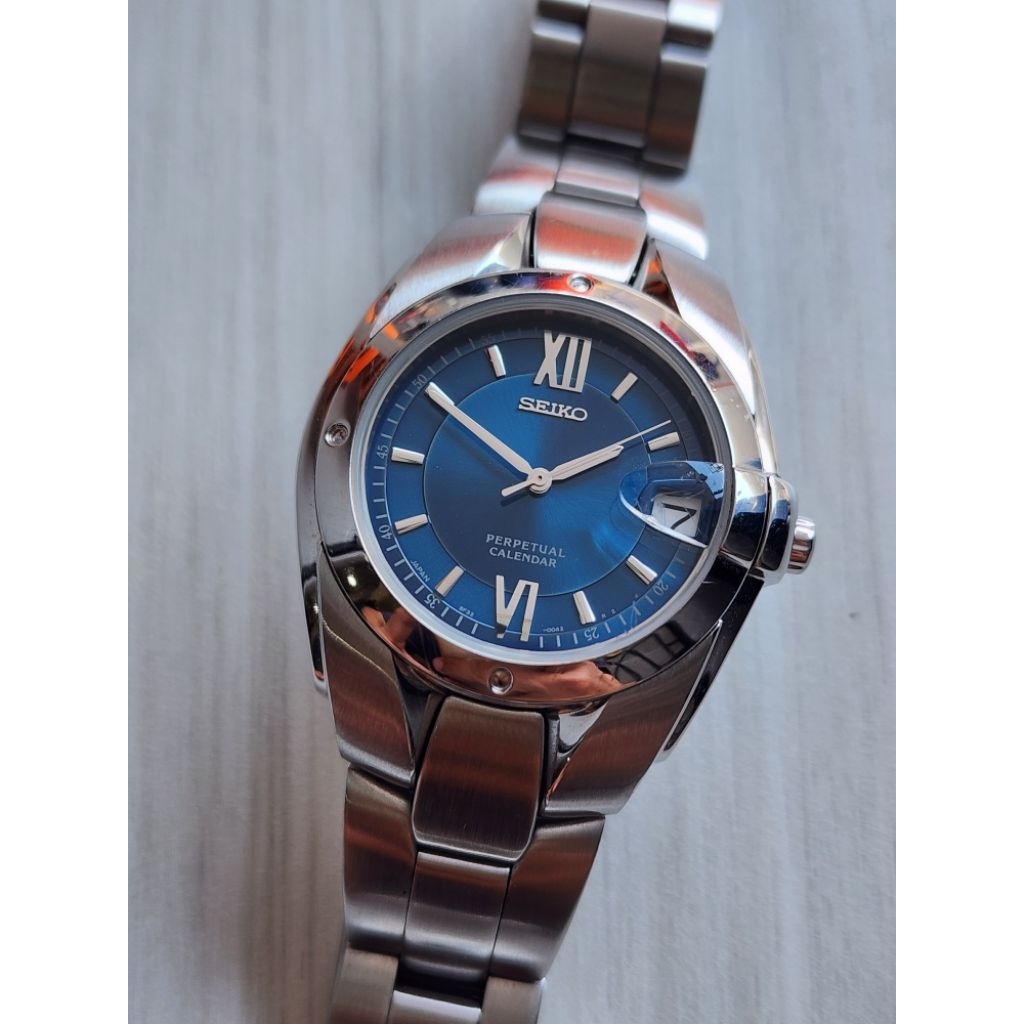 Seiko Perpetual Calendar x JAL Japan AirLines 8F32-005A Limited Edition 1999 JDM Made In Japan