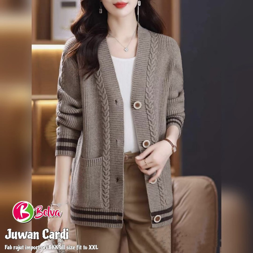 JUWAN LIU cardigan rajut viral renjun kpop korean style • SUNDAY • OKIBA • BRUNO CAPELA • METTA • PI