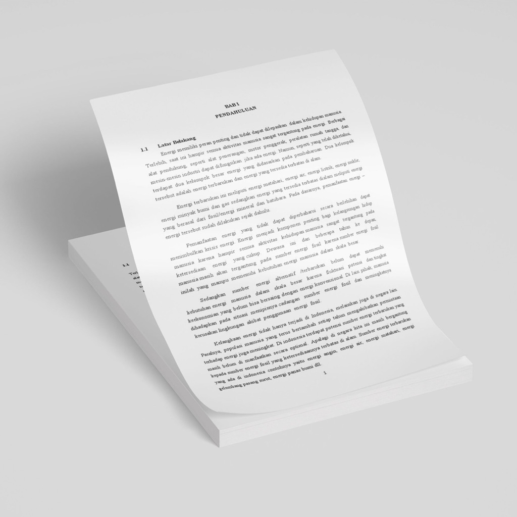 Jasa Print / Cetak Dokumen Online Kertas A4