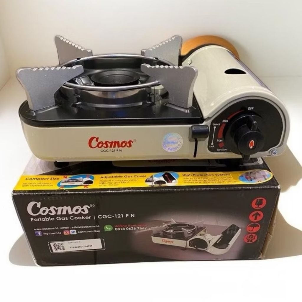 Kompor Gas Portable Cosmos CGC-121 PN