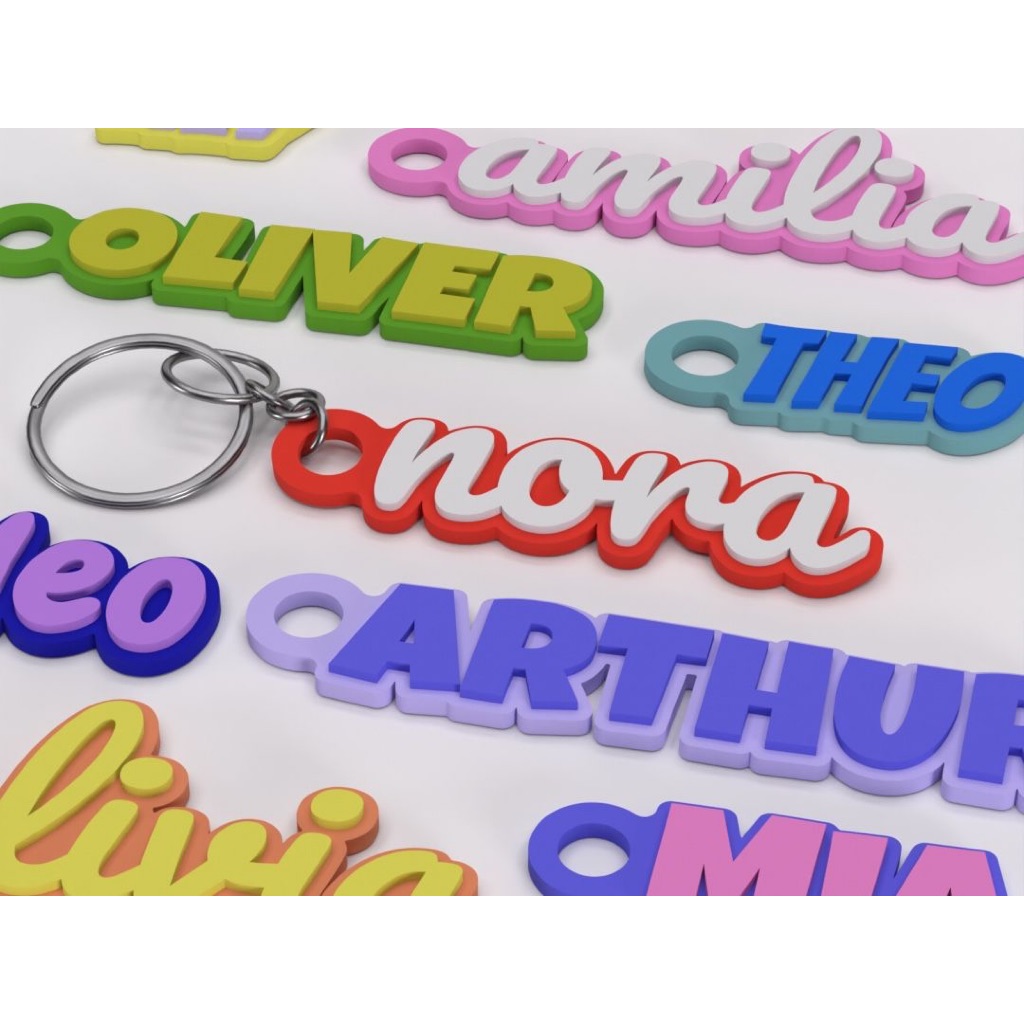 Keychain 3D custom / gantungan kunci custom / gantungan kunci 3D