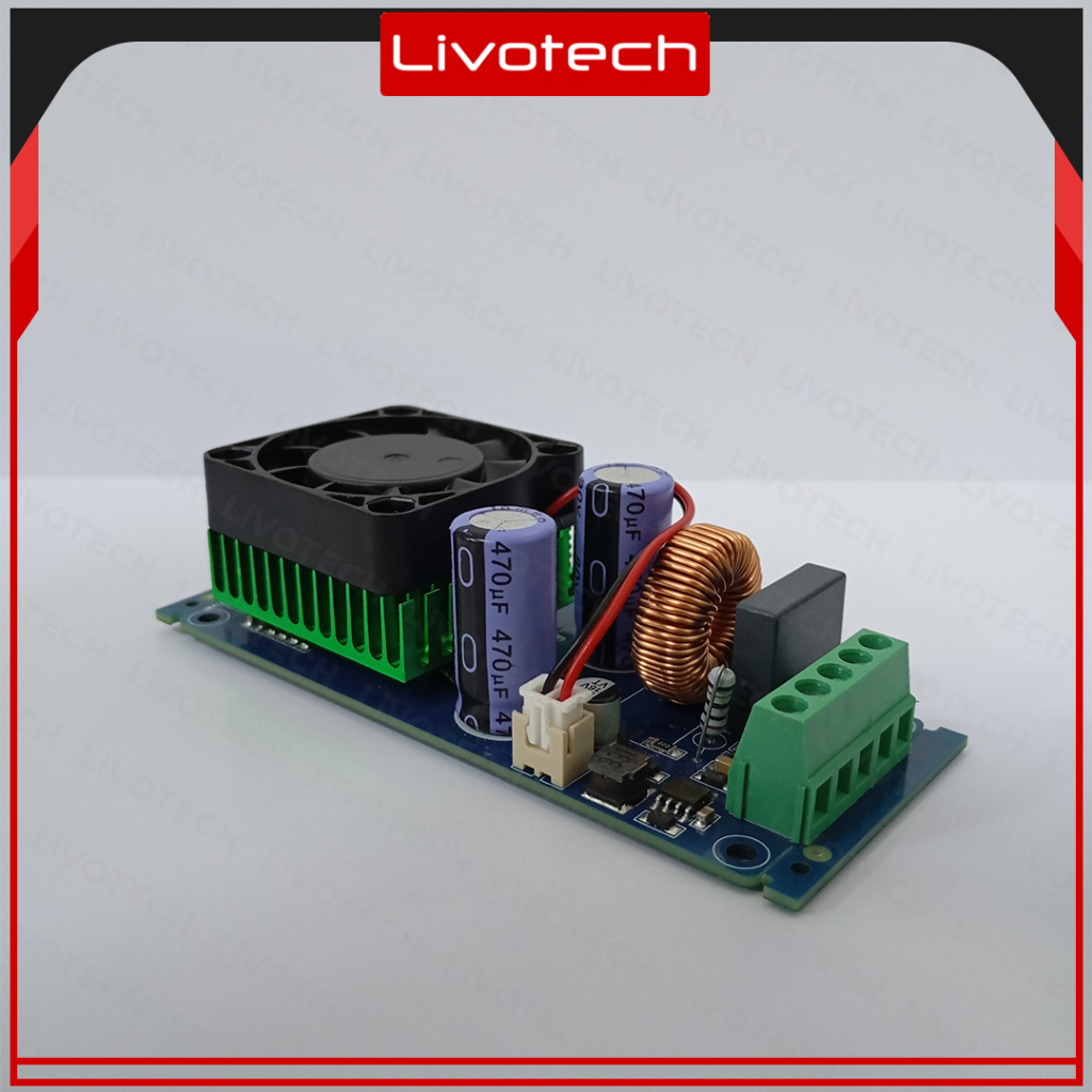 LIVO AMPLIFIER Class D IRS2092s Original 500w Mono Ampli LM2886 HI-FI Audio