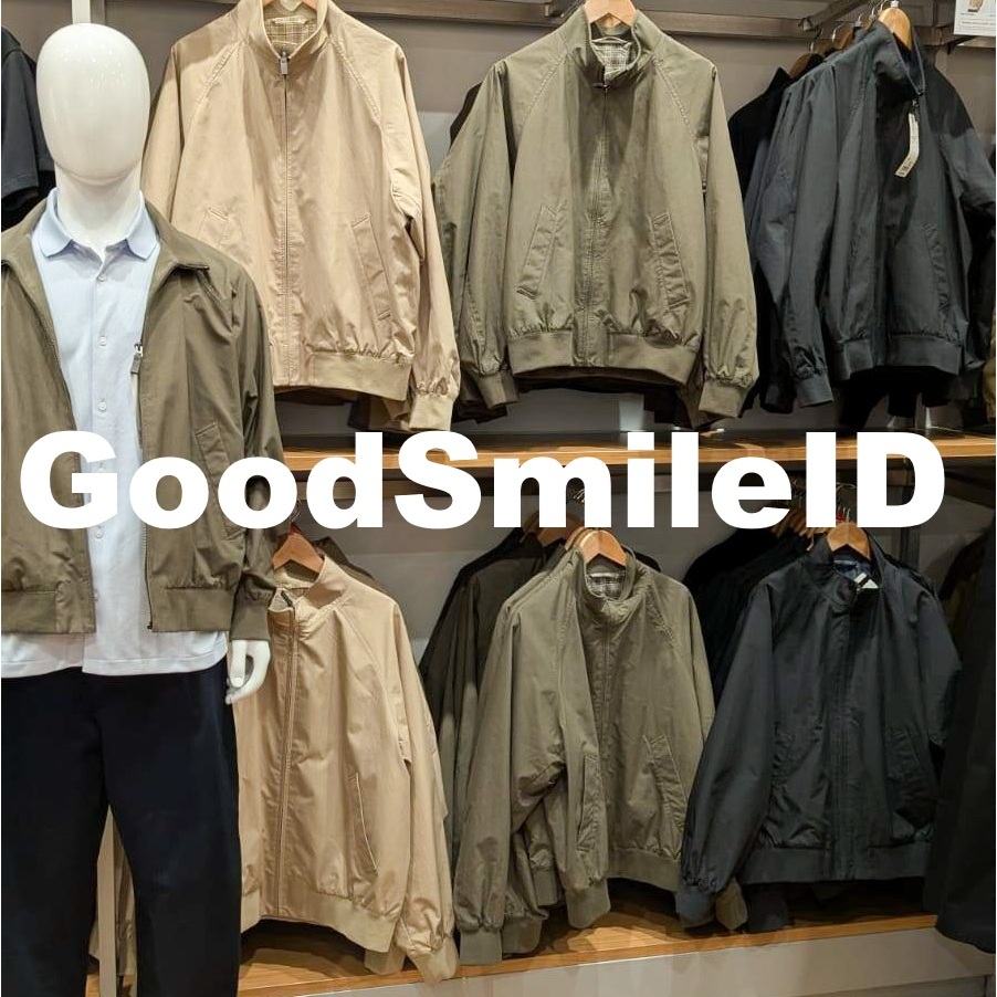 NEW Men Jaket Harrington Ritsleting Lengan Panjang Outer Pria Wanita Unisex JASTIP UNIQLO