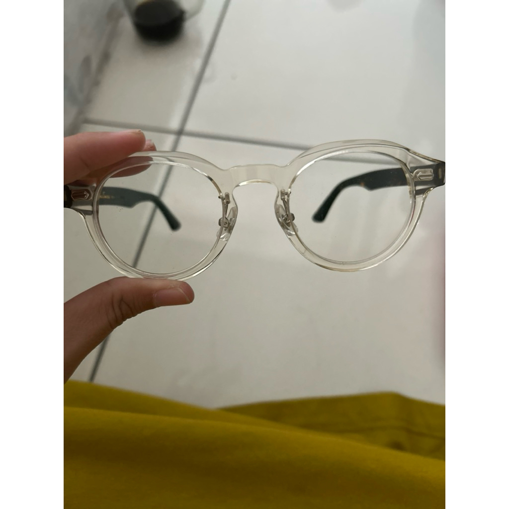 PRELOVED FRAME KACAMATA MOLLUCAS BELITUNG GEL TURTLE