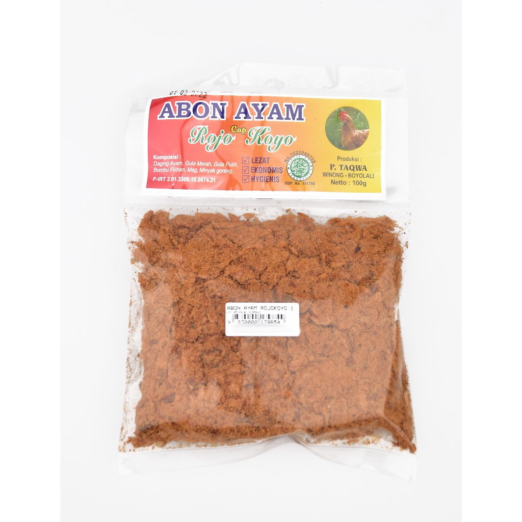 Abon Ayam Rojo Koyo Daging Sapi Asli Halal