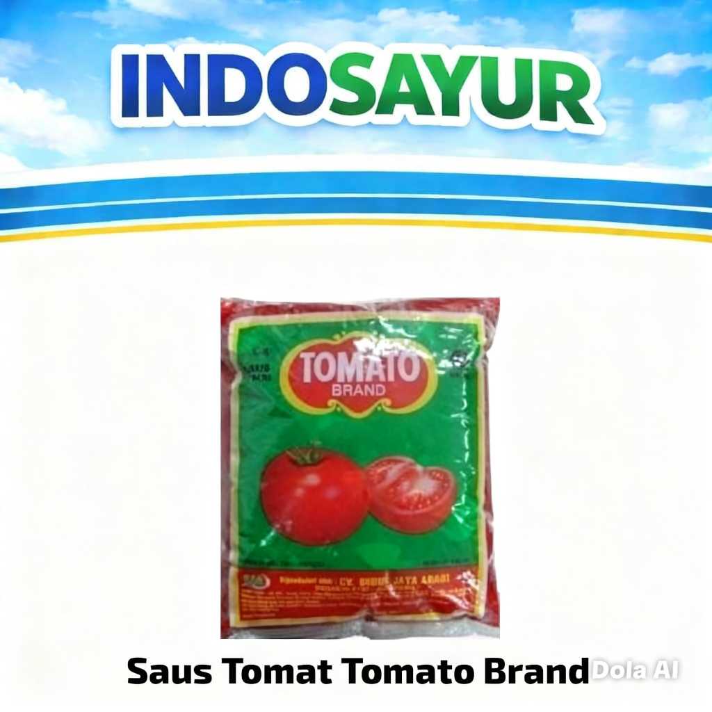 Saus Tomat Tomato Brand 630ml / SAOS TOMAT UNTUK BAKSO DAN NASGOR